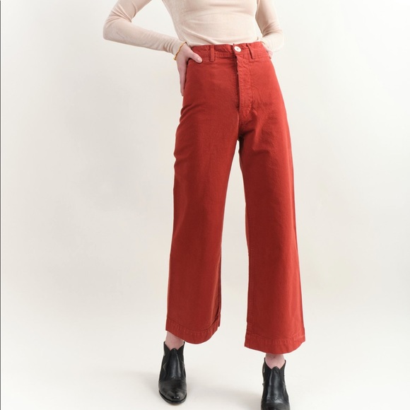 Jesse Kamm Pants - Jesse Kamm Iron Oxide Sailor Pants Size 2